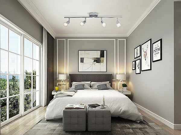 Track Lighting Kit for Bedroom