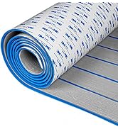 OCEANBROAD 3M EVA Foam Boat Flooring Marine Boats Decking Self-Adhesive 96''x45.6''/36''/28.8''/1...