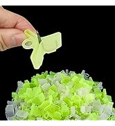 GaiRen 100 PCS Fishing Treble Hook Covers, Protector Bonnets for Fishing Lures 5Sizes 1# 2# 3# 4# 5#