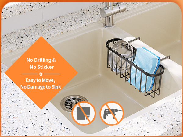 sink sponge holder for kitchen sink caddy sponge caddy for kitchen sink organizer