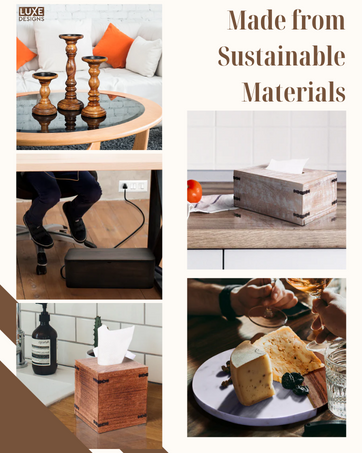 Made from Sustainable Materials