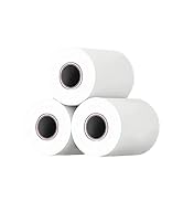 MFLABEL 3-1/8" x 119' Thermal Receipt Paper, Pos Receipt Paper, Cash Register Paper Rolls, Receip...