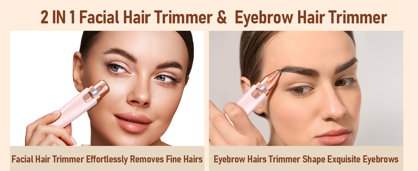 facial hair trimmer for women