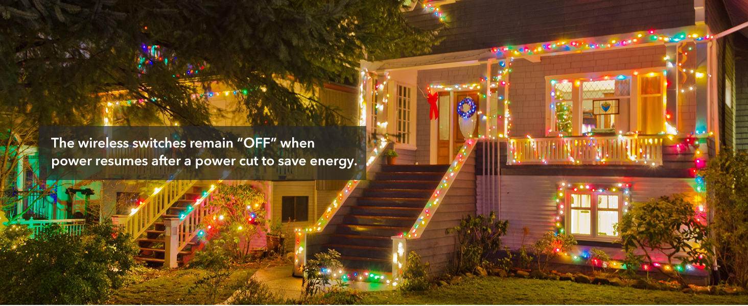 outdoor remote control outlet plug