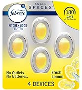 Febreze Small Spaces, Plug in Air Freshener Alternative for Home, Heavy Duty Lemon Scent, Odor El...