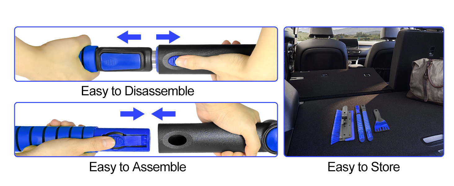 snow brush snow broom ice scraper