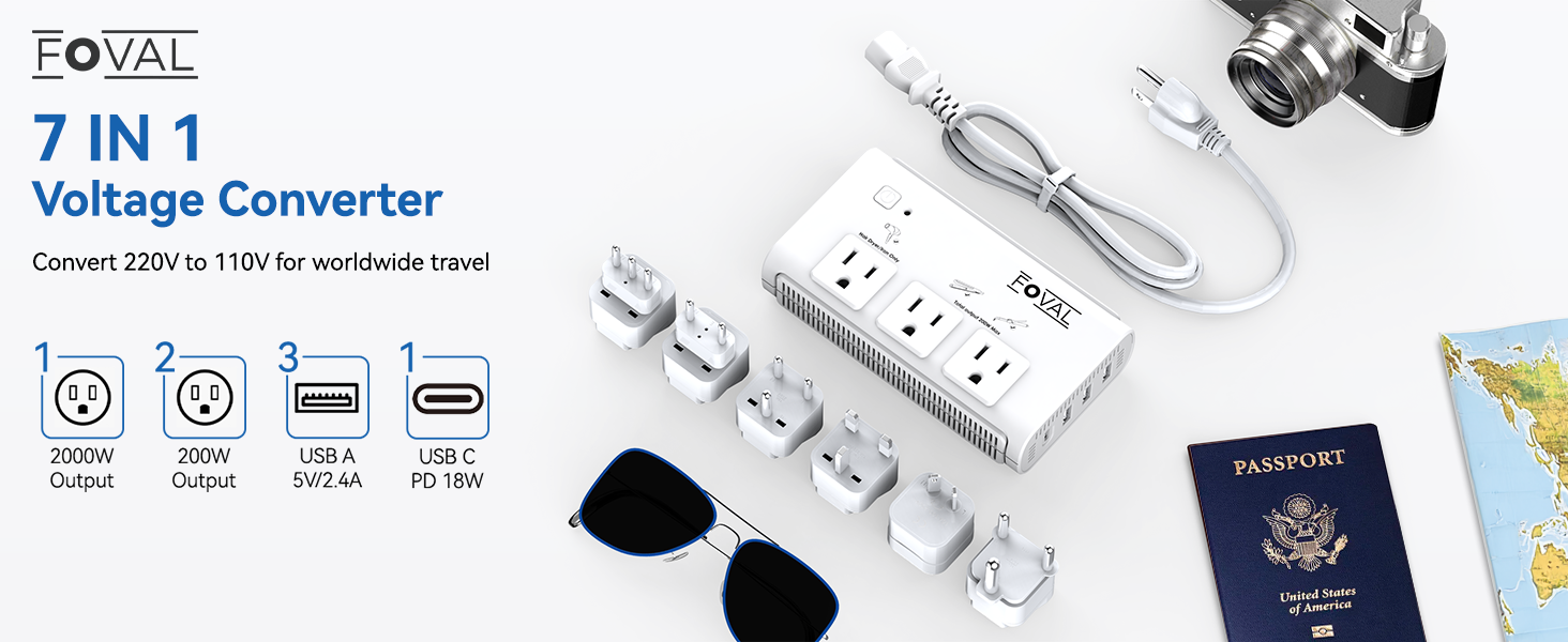 220v to 110v converter 2000w