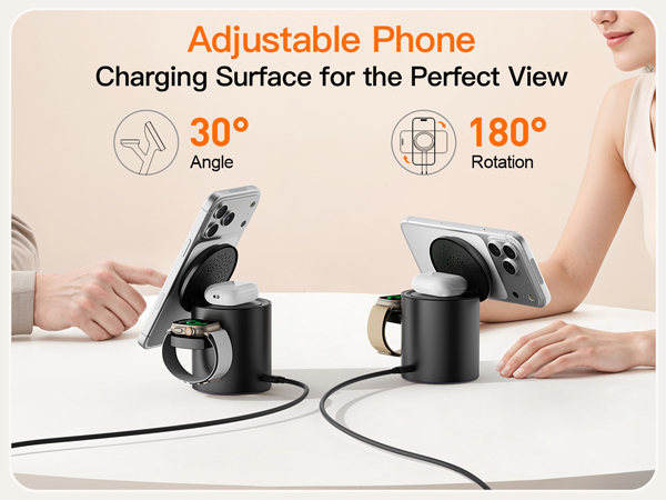 iphone charging stand mag safe