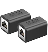 LEKVKM Ethernet Extender 10Gbps RJ45 Ethernet Coupler, in Line Coupler for cat8/Cat7/Cat6/Cat5e/C...