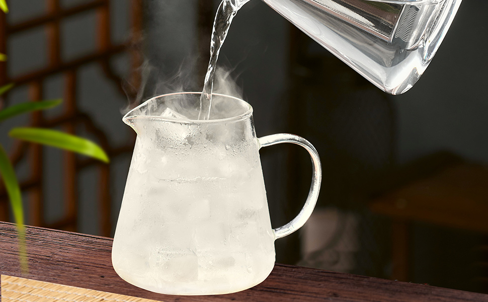 glass teapot