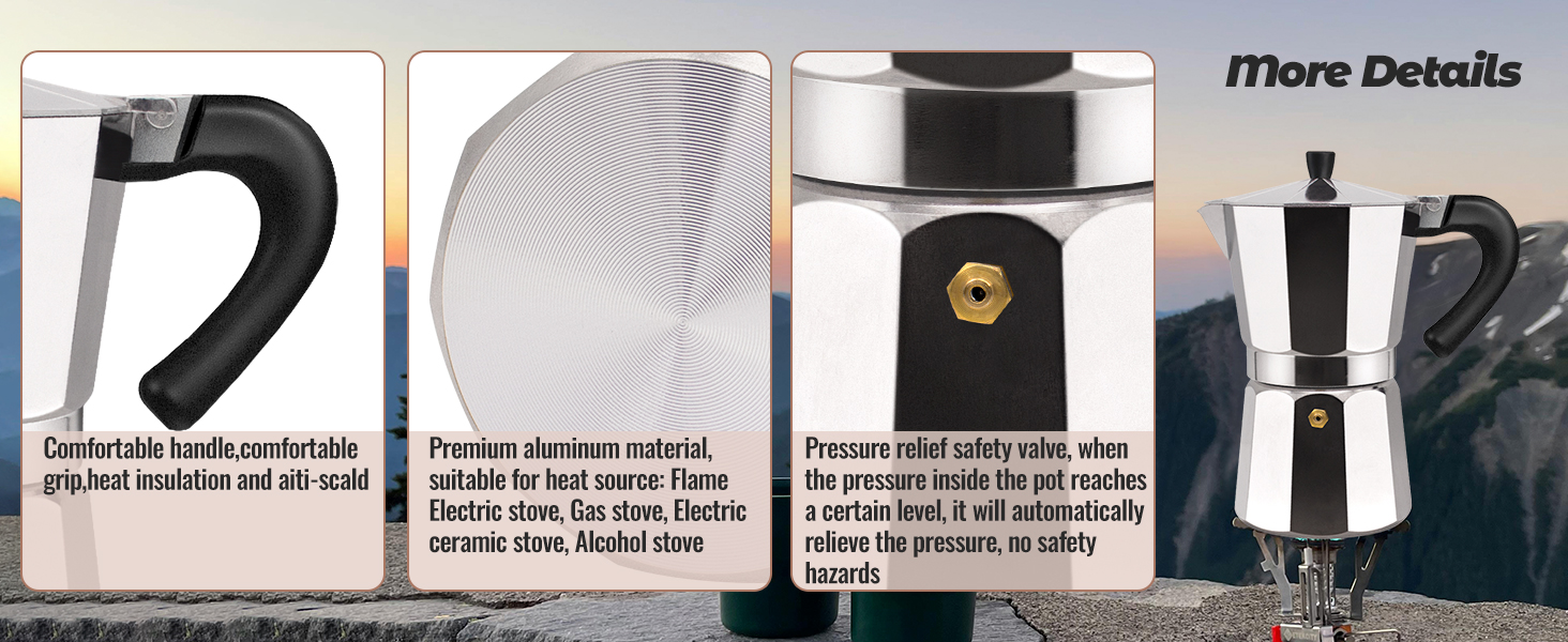 italian coffee pot for stove