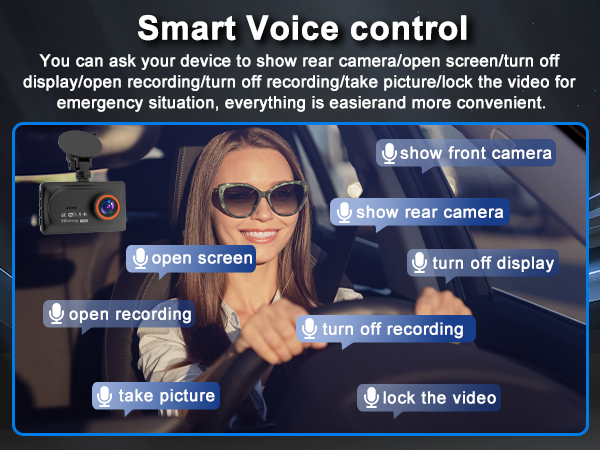 voice control dam cam