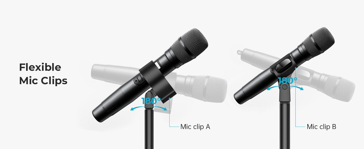 flexible mic clip