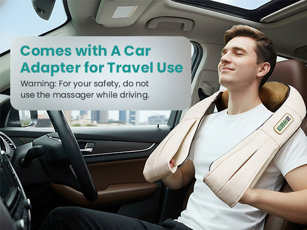 nekteck neck back massager for pain relief deep tissue shoulder massage tool