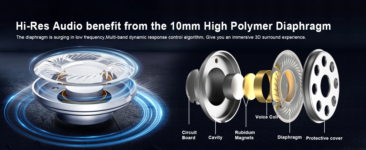 10 mm High Polymer Diaphragm