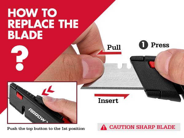 utility knife safety box cutter opener razor blade knife belt pocket knife retractable boxcutter