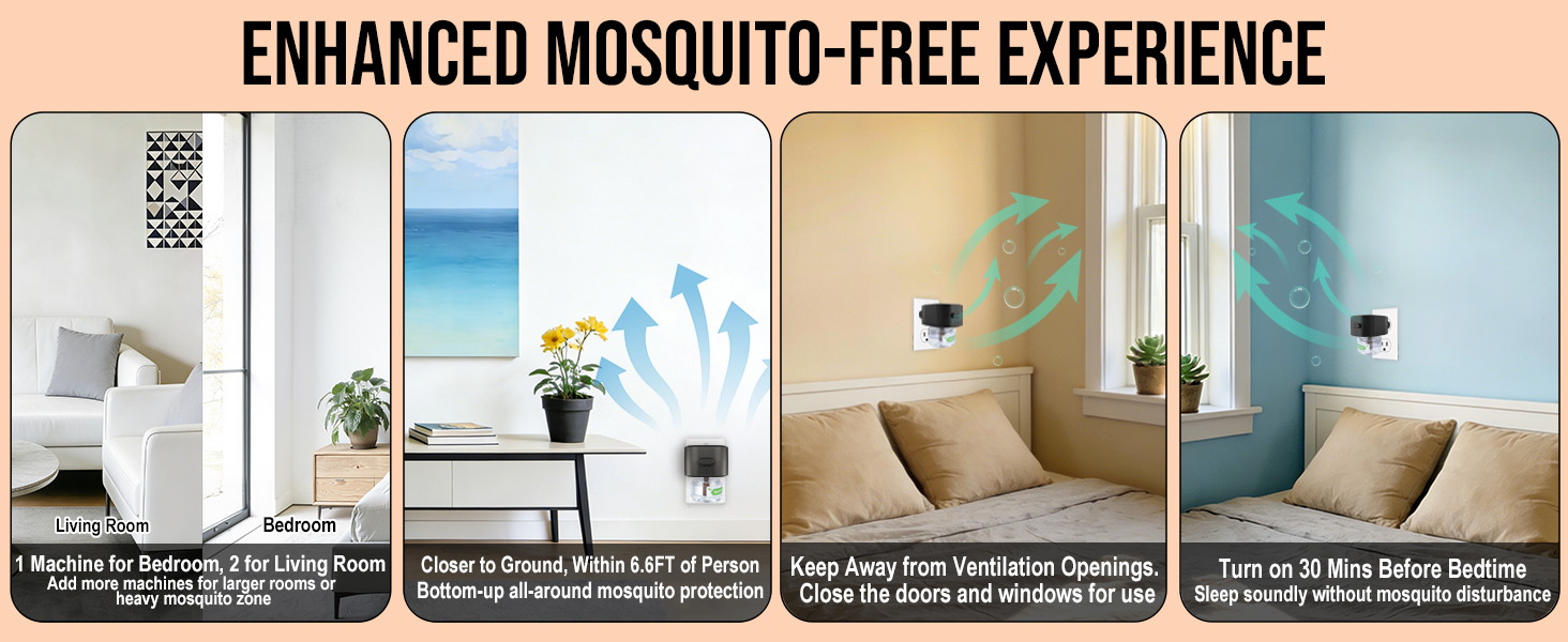 ENHANCED MOSQUITO-FREE EXPERIENCE