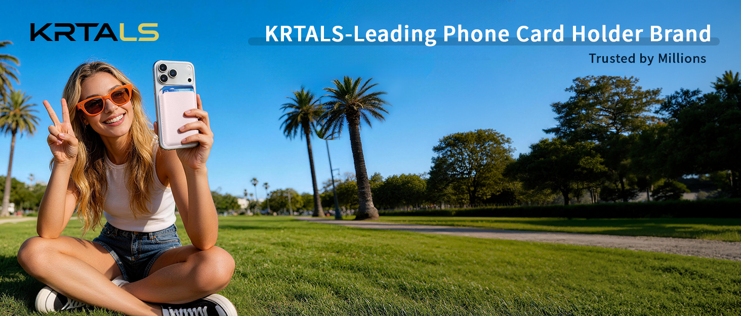 KRTALS Magnetic Phone Wallet