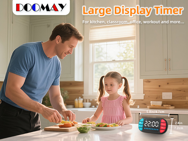 DOOMAY Kitchen Timer