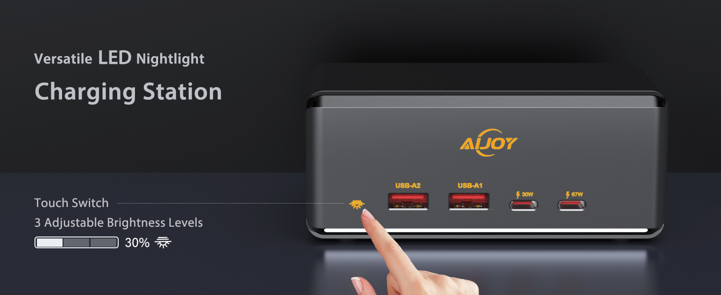 bedside charging station
