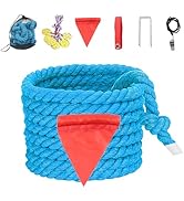 Tug of War Rope for Kids and Adults, Outdoor Lawn Games Set Perfect for Carnival Team Building Ya...