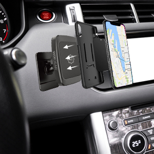 dsSecure dashboard mounting with charging cable holder