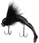 SeaKnight Sinking Rat Baits Bass Bucktail Binded Mouse Multi-Jointed Wagging Tail 7.1"/1.23oz Fis...