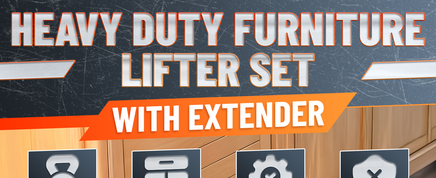 furniture lifter tool with rollers heavy duty sliders for moving appliances couches and tables