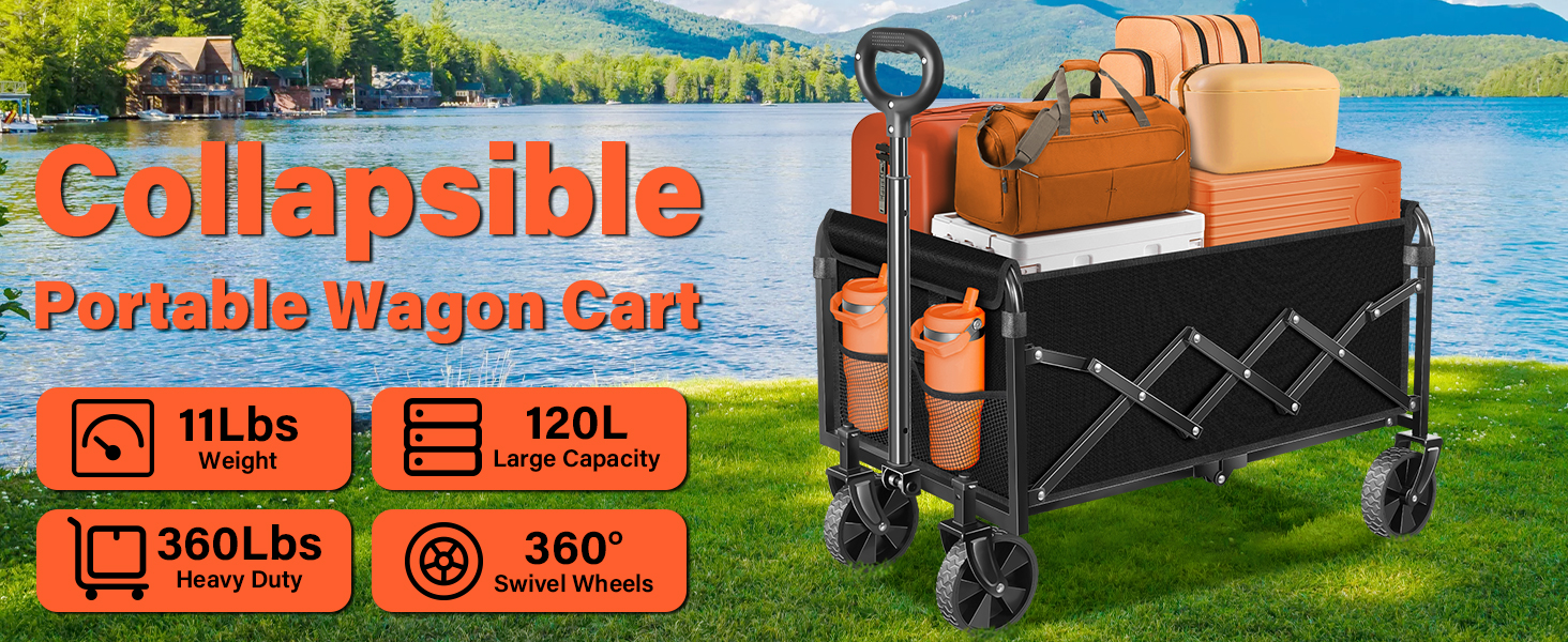 foldable wagon cart