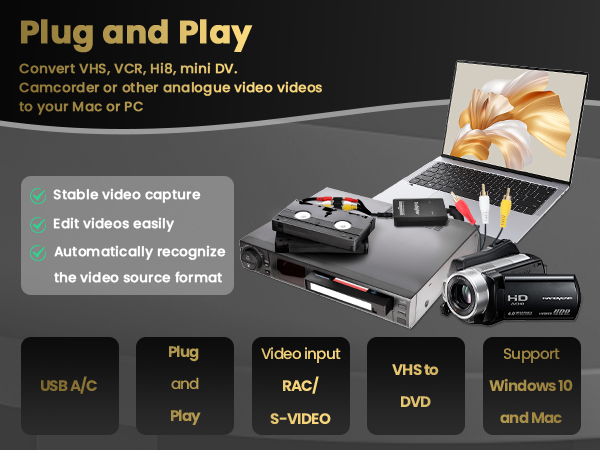 VHS to Digital Converter