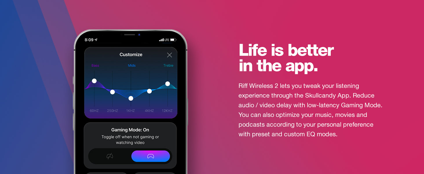 Skullcandy Riff Wireless 2 On-Ear Headphones