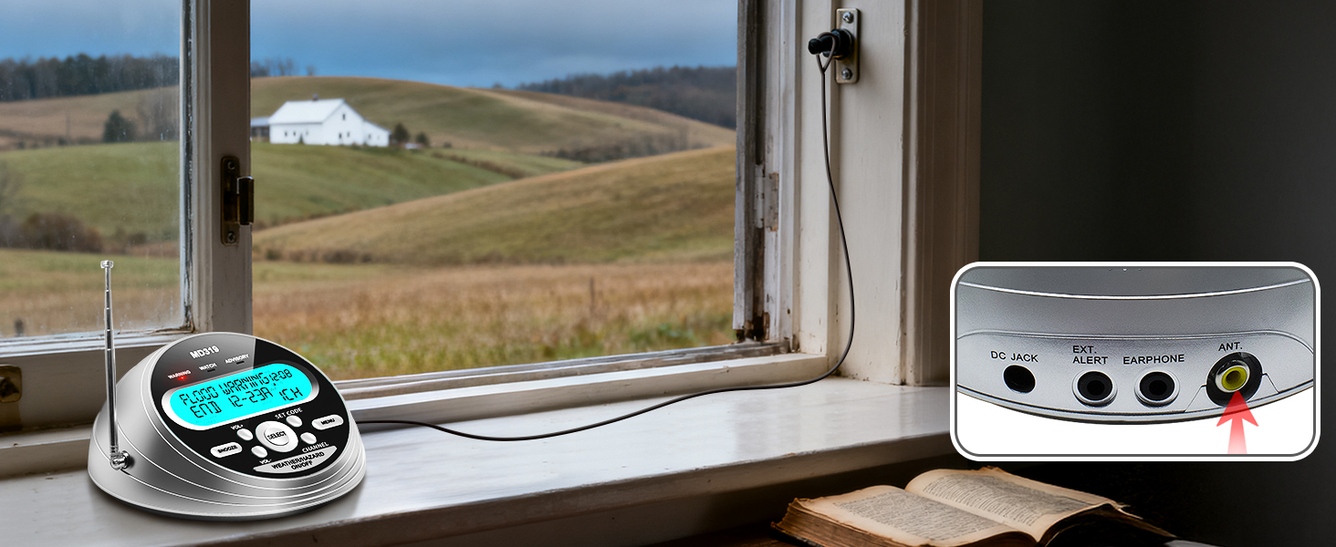 S.A.M.E. Weather Alerts Radio