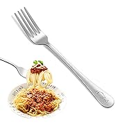HansGo Dinner Forks, 8PCS Good Table Forks Top Food Grade Stainless Steel Silverware Forks Flatwa...