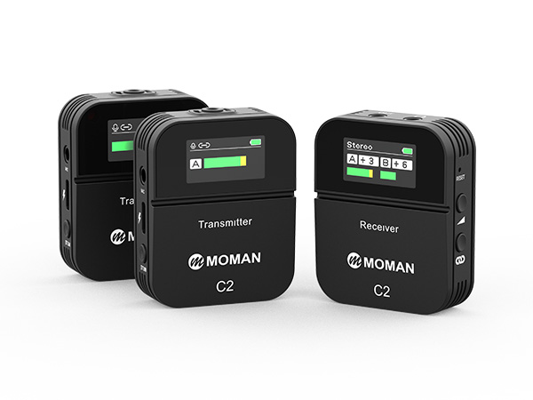 Moman C2X Wireless Lavalier Microphone