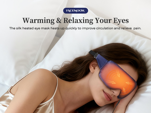 silk heated eye mask