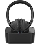 Soundodo Wireless headphones for tv watching,TV headphones wireless with Bluetooth 5.2 Transmitte...