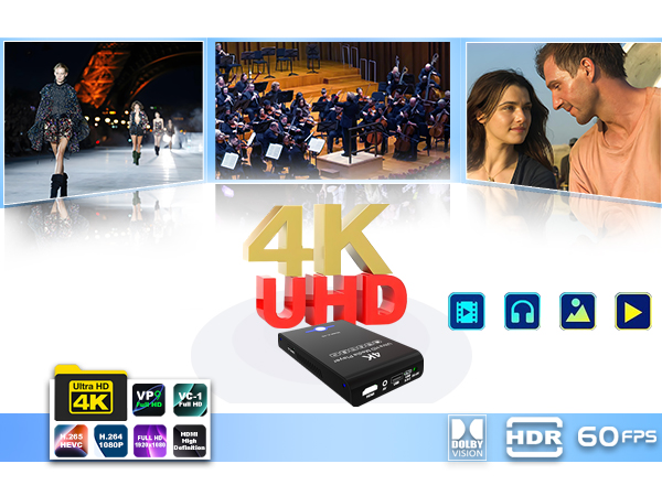 4K Ultra HD Media Player