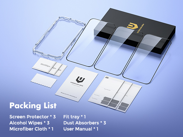 iphone 16 screen protector 3pack
