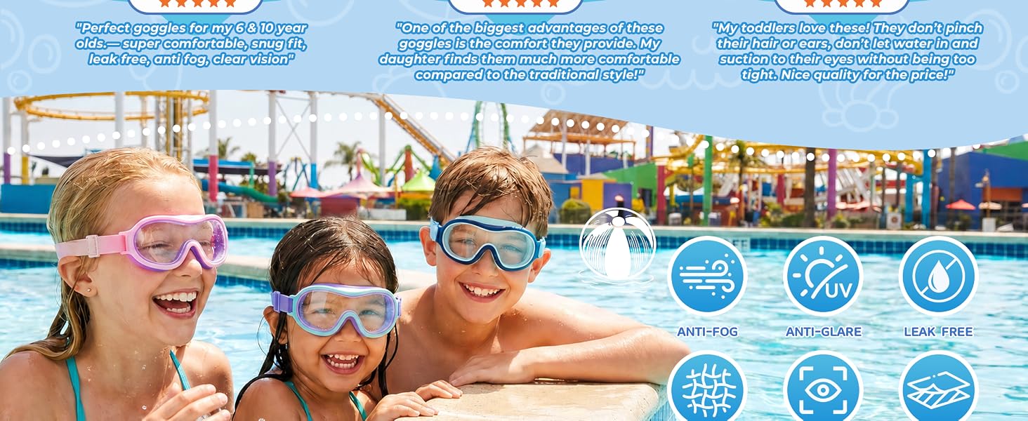 pool goggles for kids