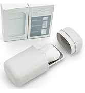 AIDIMMING Leak Proof Travel Soap Case with Draining Layer, Portable Soap Container for One Regula...