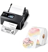 Phomemo Thermal Label Printer Upgraded with Touchable Screen, Shipping Label Printer for Small Bu...