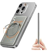 Kuulaa Magnetic Portable Charger Power Bank for iPhone 5000mAh Slim PD 20W USB C Battery Pack for...