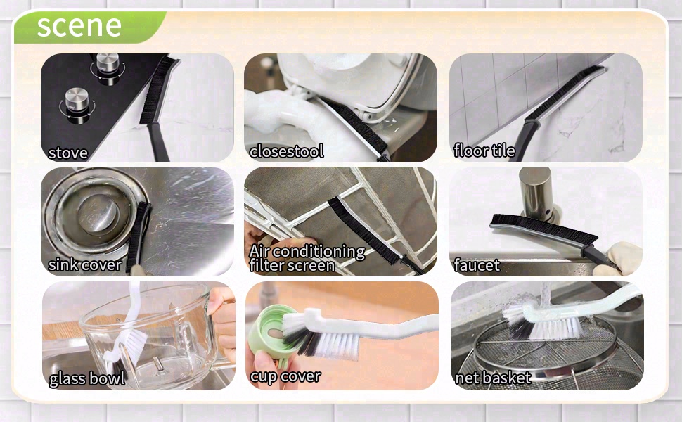 tile brushes for cleaning grout