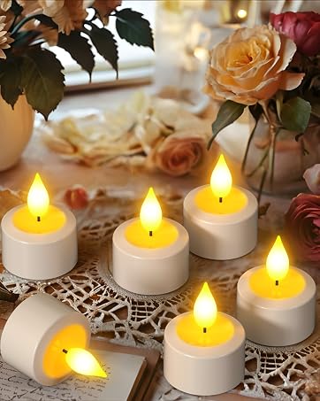 Rechargeable tea light with remote