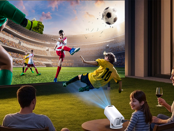 outdoor movie projector