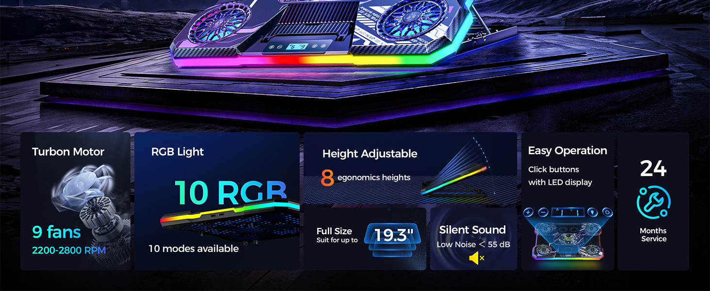 gaming laptop cooling pad