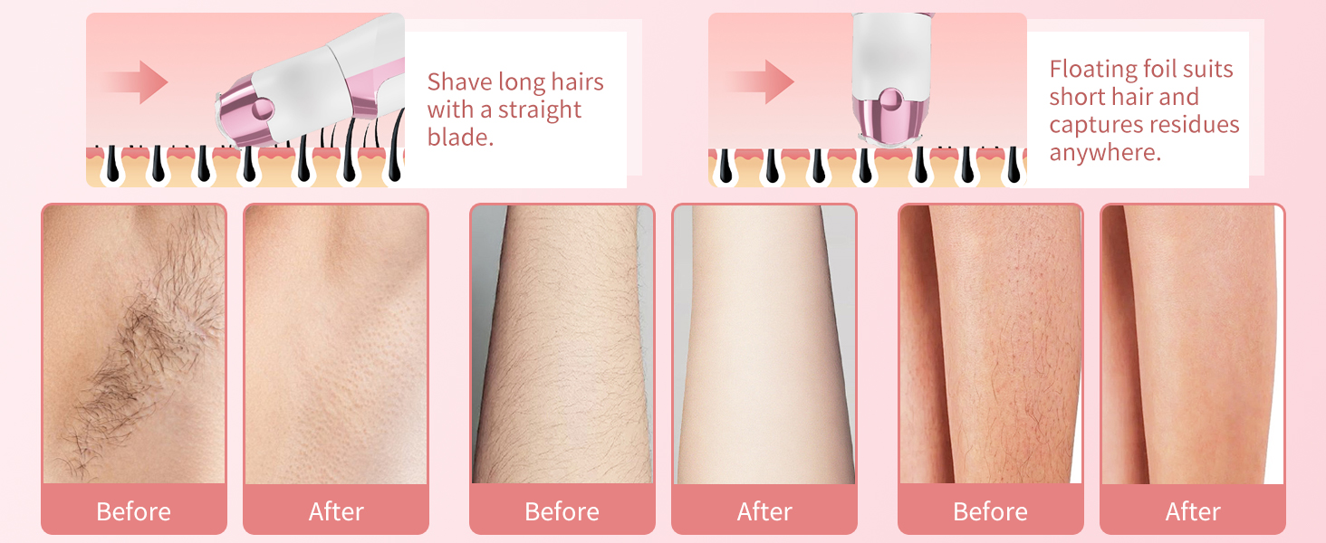 Electric Razors Bikini Trimmer Women Shaver Shaving Waterproof Rechargeable Pubic Hair Led Display