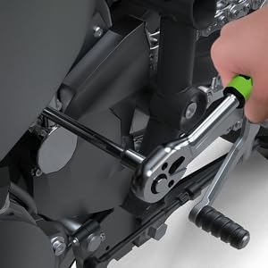 Extension bars allow easy access to work in more confined spaces