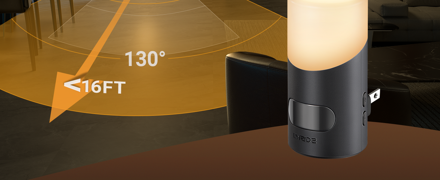 bathroom night lights plug into wall