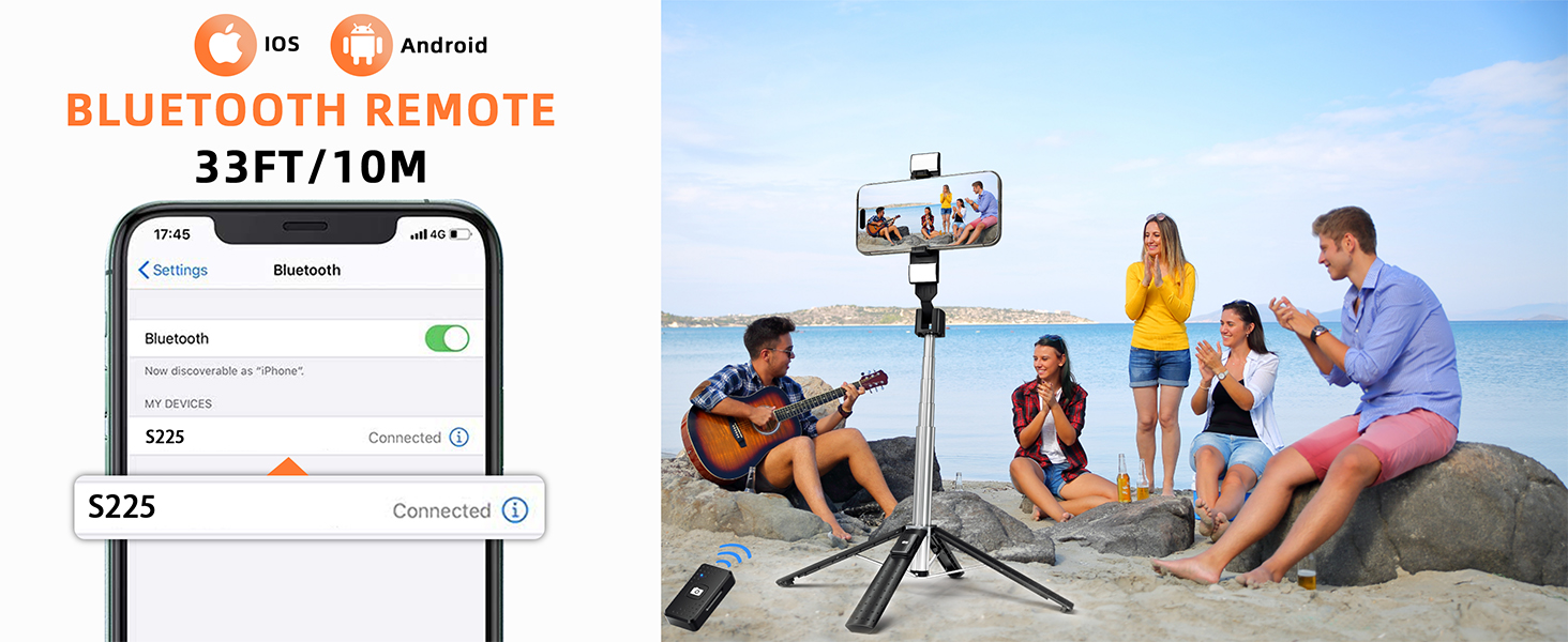 Detachable Bluetooth Remote – Wireless &amp; Easy Control